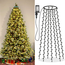 Load image into Gallery viewer, Christmas Tree Waterfall Lights
